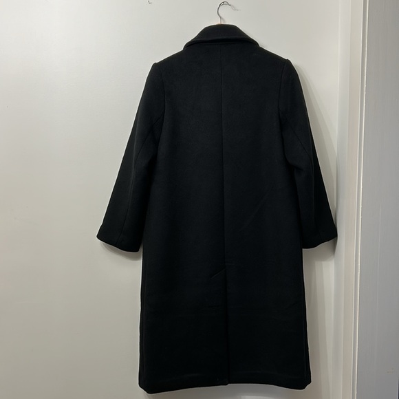 Abercrombie Wool-Blend Tailored Topcoat NWT - Picture 4 of 4